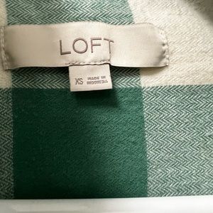 Flannel shirt women’s Loft